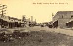 View of Main Street, Fort Meade, Florida