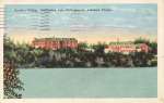 A view across Lake Hollingsworth of Florida Southern College - Postmarked 1928
