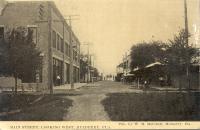 A view of Main Street in Mulberry (Janie Eason Collection)